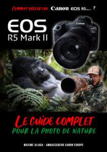 Ebook - comment régler son canon r5 mark II - Guide pas a pas - Maxime Aliaga