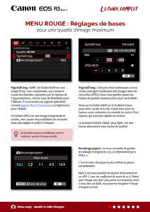 Ebook Configurer son canon R5 mark II - Image 5