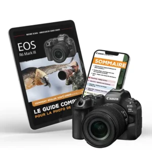 Couverture du guide de réglages Canon EOS R6 mark III pour la photo de nature